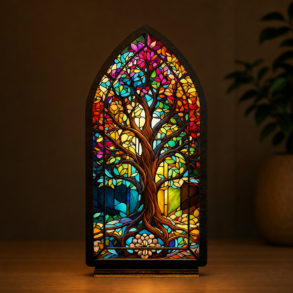 Tree of Wonder — Lumenvale close frontal artwork view